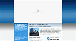 Desktop Screenshot of cpifabrications.com